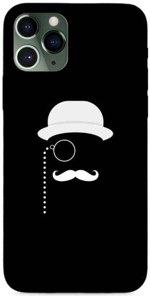 Kalapos bajuszos férfi