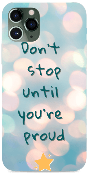 Don't stop