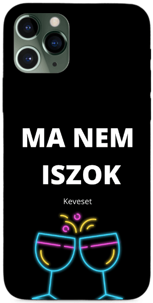 Ma nem iszok /keveset/ Tok
