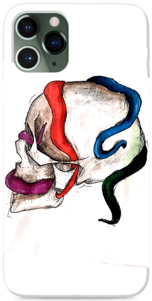 Scary skull