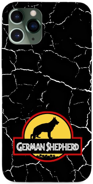 German Shepherd - Jurassic Theme