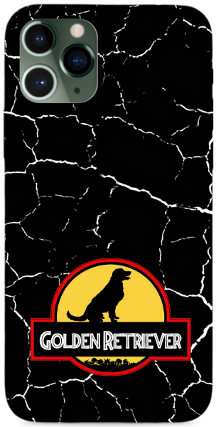 Golden Retriever - Jurassic Theme