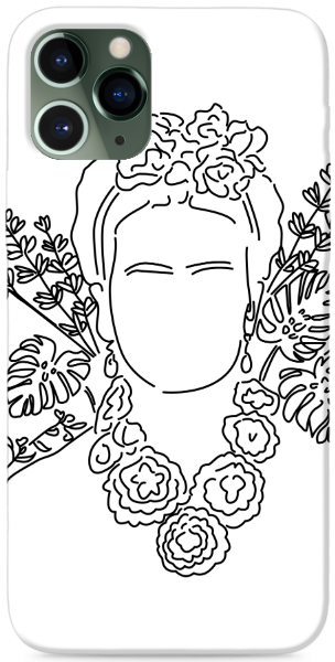 Frida Khalo Line Art