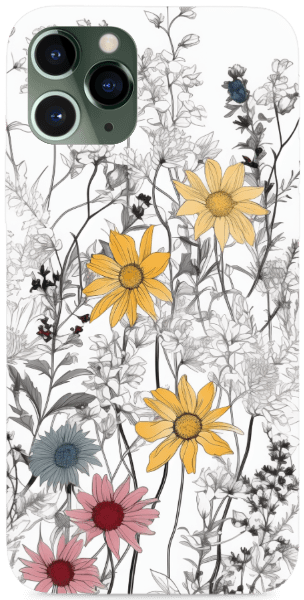 Vadvirágos vonalrajzos 7