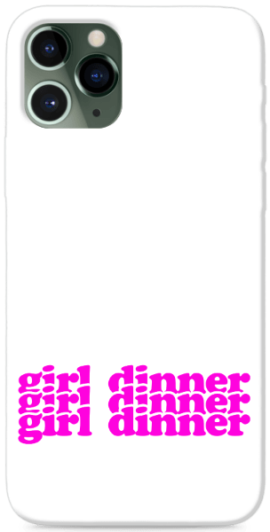 Girl dinner
