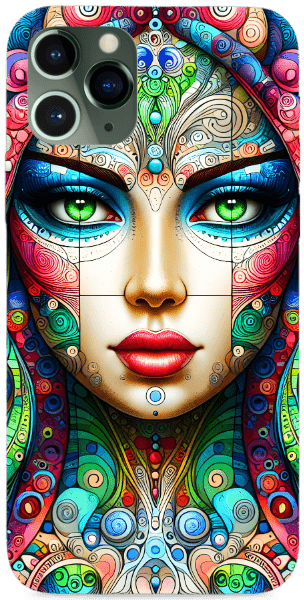 Absztrakt portré 1.