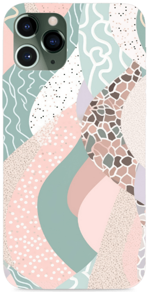 Pasztell absztrakt hullámok