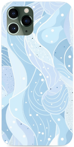 Világoskék absztrakt hullámok