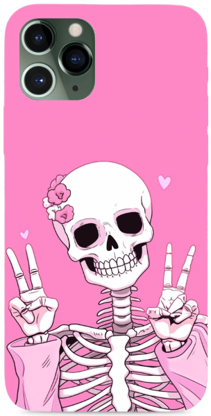 Cute Pink Skeleton