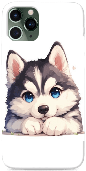 Animated husky