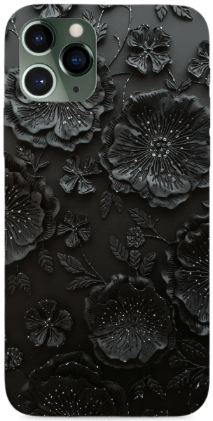 Black flower