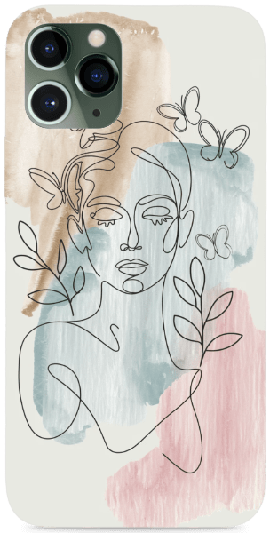 Butterfly line art
