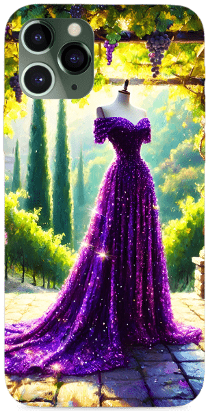 Purple Sparkling dress
