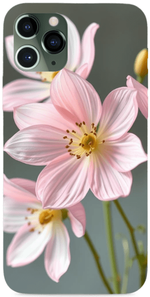 Halvány rózsaszín virágok