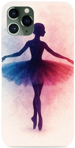 Színpompás balerina