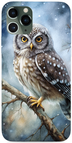 Bagoly a hóesésben