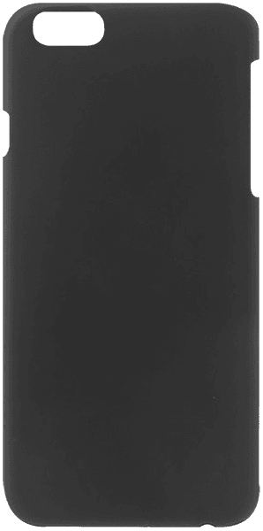 Apple iPhone 6S kemény hátlap gumírozott fekete