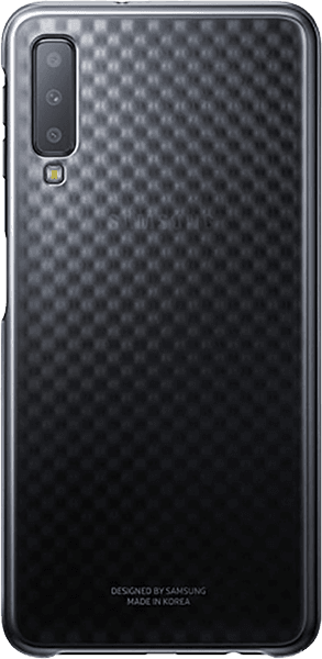 Samsung Galaxy A7 2018 (SM-A750F) kemény hátlap gyári SAMSUNG gyémánt mintás fekete