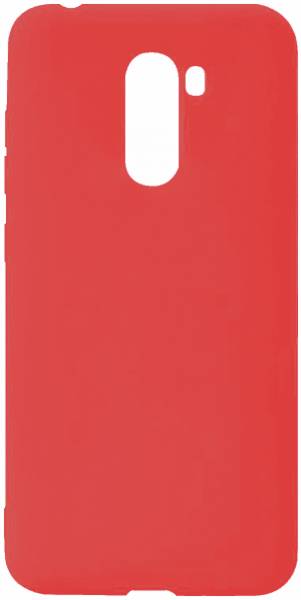 Xiaomi Pocophone F1 szilikon tok piros