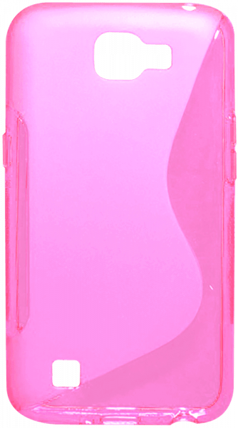 LG K4 Dual (K130n) szilikon tok s-line rózsaszín
