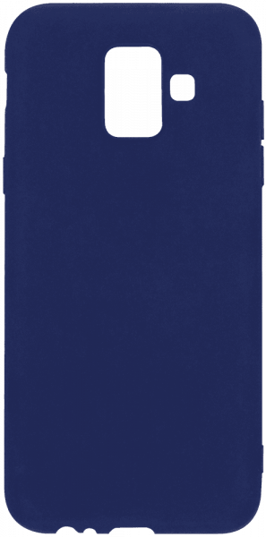 Samsung Galaxy A6 2018 (A600) szilikon tok mágneses kompatibilitás sötétkék