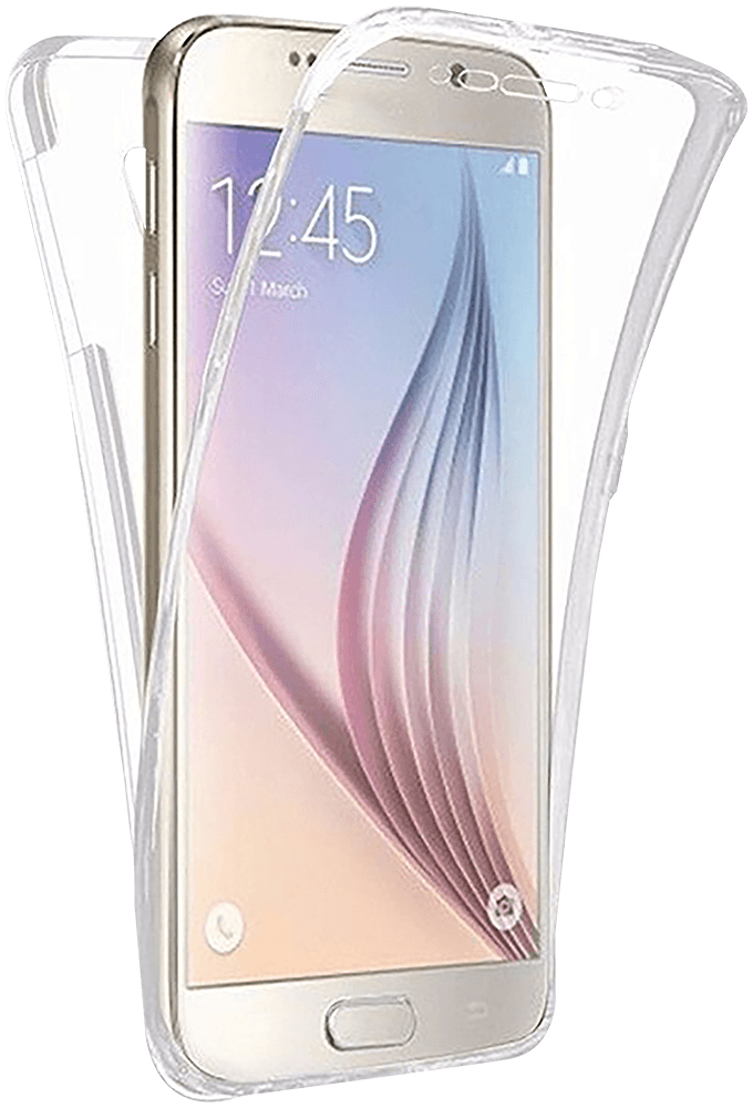 Samsung Galaxy J4 2018 (J400) szilikon tok 360 ° védelem átlátszó