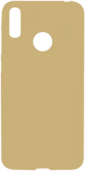 Huawei Y7 2019 szilikon tok arany