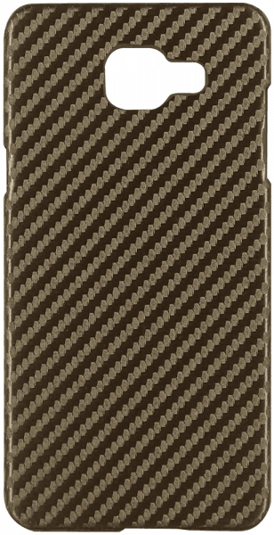 Samsung Galaxy A5 2016 (A510) kemény hátlap karbon mintás barna