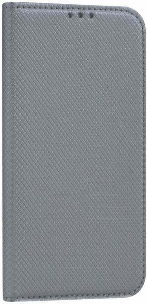 Samsung Galaxy J5 2017 Dual (J530) oldalra nyíló flipes bőrtok rombusz mintás ezüst