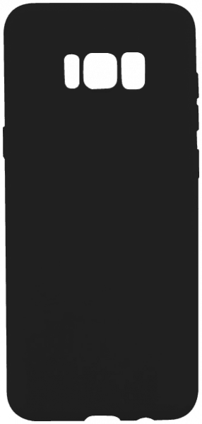 Samsung Galaxy S8 (G950) szilikon tok matt fekete