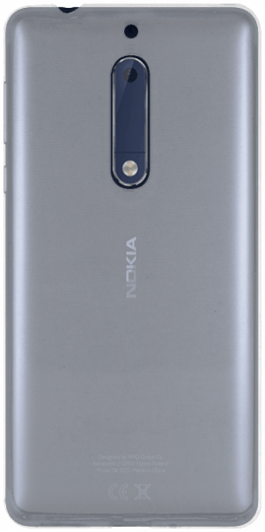Nokia 5 Dual szilikon tok átlátszó