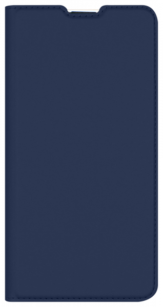 Samsung Galaxy A20s (SM-A207F) oldalra nyíló flipes bőrtok bankkártya tartó sötétkék