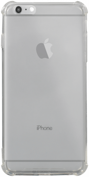 Apple iPhone 6 Plus kemény hátlap szilikon keret gyári MERCURYCASE légpárnás sarok átlátszó