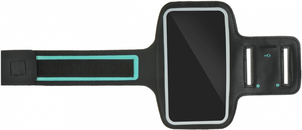 Apple iPhone 7 univerzális karra fűzhető sport tok fekete