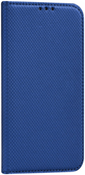 LG K10 2017 (M250N) oldalra nyíló flipes bőrtok rombusz mintás sötétkék