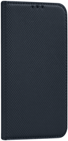 Samsung Galaxy Note 10 Plus oldalra nyíló flipes bőrtok rombusz mintás fekete