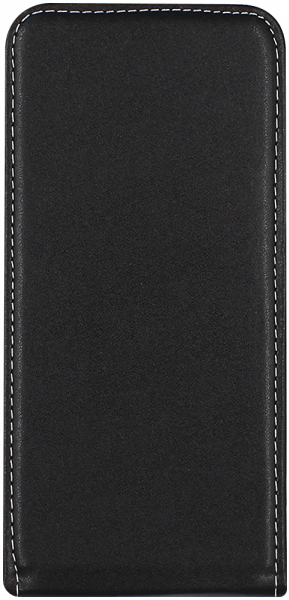 Oppo A53s lenyíló flipes bőrtok fekete