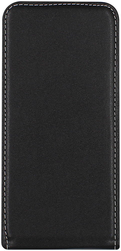 Oppo A53 2020 lenyíló flipes bőrtok fekete