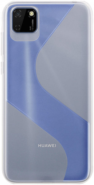 Huawei Y5P szilikon tok S-CASE átlátszó