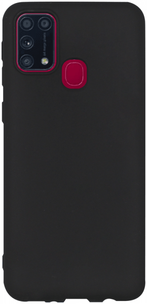 Samsung Galaxy M31 (SM-M315F) szilikon tok matt fekete
