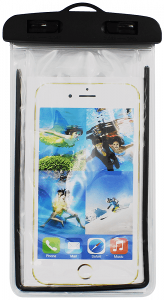 Alcatel 1S (OT-5024D) vízálló tok univerzális fekete