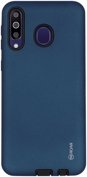 Samsung Galaxy M30 (SM-M305) ütésálló tok gyári ROAR RICO ARMOR sötétkék