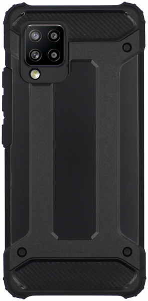 Samsung Galaxy A42 5G (SM-A426B) ütésálló tok légpárnás sarkas, hibrid Forcell Armor fekete