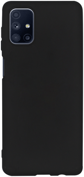 Samsung Galaxy M51 (SM-M515F) szilikon tok matt fekete