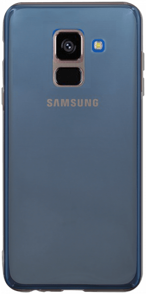 Samsung Galaxy A6 Plus 2018 (A605) szilikon tok átlátszó füstszínű