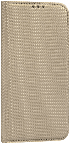 Motorola Moto G10 oldalra nyíló flipes bőrtok rombusz mintás arany