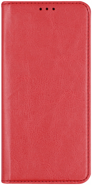 Samsung Galaxy M31s (SM-M317F) oldalra nyíló flipes bőrtok valódi bőr piros