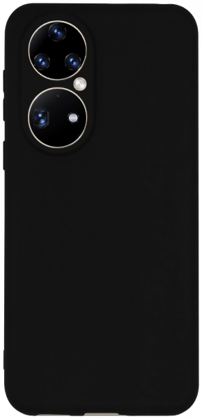 Huawei P50 szilikon tok matt fekete