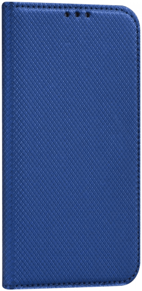 Huawei Mate 10 Lite oldalra nyíló flipes bőrtok rombusz mintás sötétkék