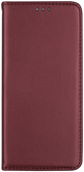 Samsung Galaxy A80 (SM-A805) oldalra nyíló flipes bőrtok asztali tartó funkciós bordó